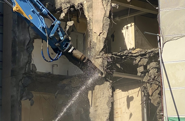 解体工事のイメージ